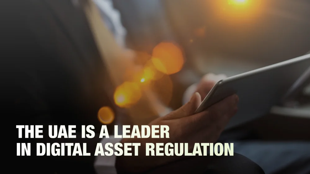 The UAE ranks among the world’s top regulators of digital assets